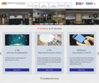 Gemsoft.co.in(Software Solutions) Screenshot