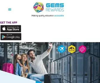Gemsrewards.com(GEMS Education) Screenshot