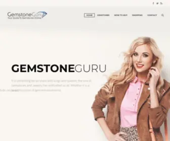 Gemstoneguru.com(Home) Screenshot