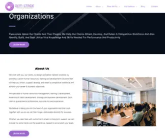 Gemstride.com(Gem Stride Training and Consulting) Screenshot