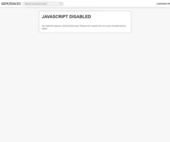 Gemtracks.com(Gemtracks) Screenshot