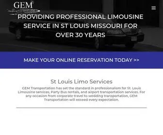 Gemtransportation.com(Professional Limo Services) Screenshot