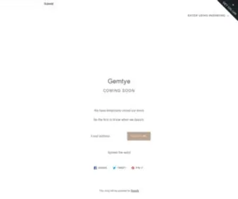 Gemtye.com(Gemtye) Screenshot