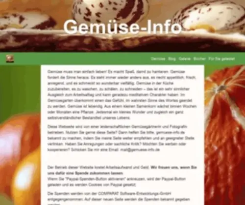 Gemuese-Info.de(Kochen) Screenshot
