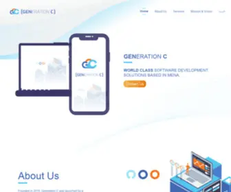 Gen-C.com(GENERATION C) Screenshot