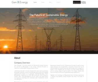 Gen-X-Energy.com(Gen X Energy) Screenshot