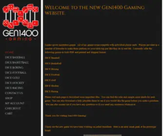 Gen1400Gaming.com(InMotion Hosting) Screenshot