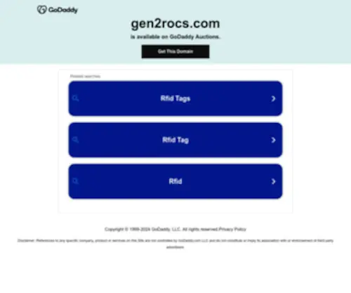 Gen2Rocs.com(Recycled Aggregates) Screenshot