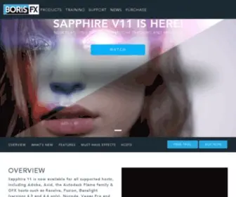 Genarts.com(Sapphire from Boris FX (formerly GenArts)) Screenshot