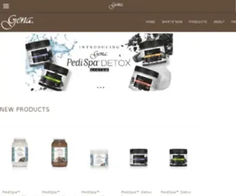 Genaspaproducts.com(Gena) Screenshot