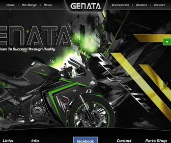 Genata-Motor.co.uk(Genata Motorcycles) Screenshot