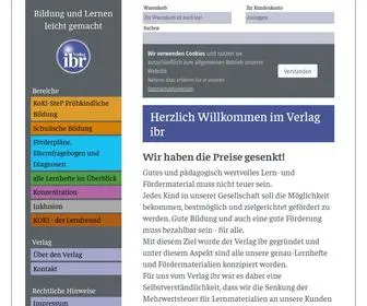 Genau-Lernhefte.de(Verlag ibr Schwalmstadt) Screenshot