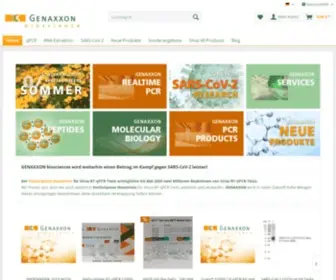 Genaxxon.com(Genaxxon bioscience) Screenshot