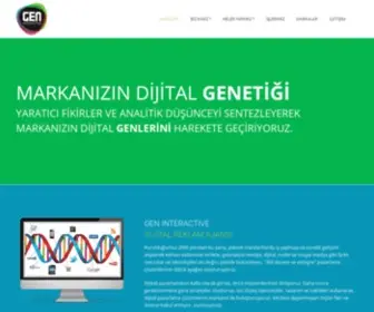 Genbilisim.com.tr(Gen Interactive) Screenshot