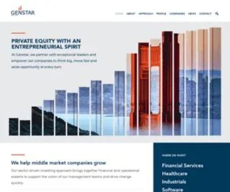 Gencap.com(Genstar Capital) Screenshot