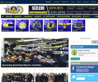 GencFB.org(GENÇ FENERBAHÇELİLER) Screenshot