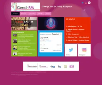 Genchfm.com(Gench FM) Screenshot