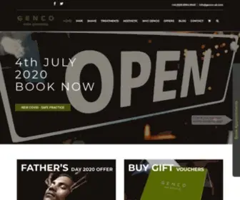 Genco-UK.com(Mens Grooming Salon in London) Screenshot