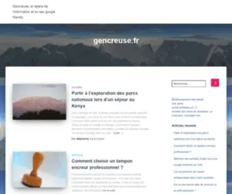 Gencreuse.fr(Gencreuse) Screenshot