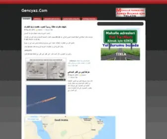 Gencyaz.com(Uydudan Türkiye) Screenshot