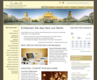 Gendarmenmarkt.de(Gendarmenmarkt) Screenshot