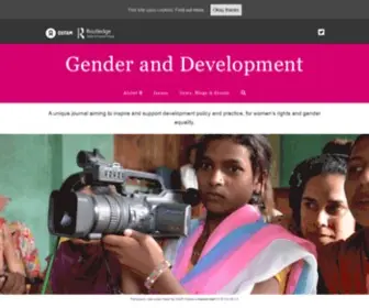 Genderanddevelopment.org(Gender and Development) Screenshot