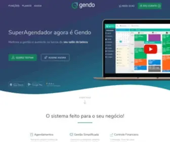 Gendo.com.br(SuperAgendador) Screenshot