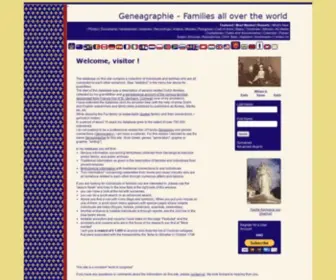 Geneagraphie.com(Geneagraphie) Screenshot