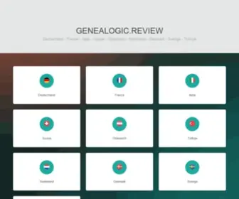 Genealogic.review(Genealogy in europa) Screenshot