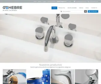 Genebre.com.ar(Griferia) Screenshot