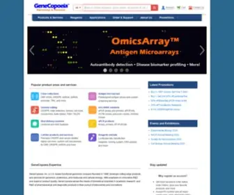 Genecopoeia.com(Cdna clone) Screenshot