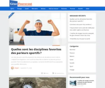 Genefourneau.com(De quoi remuer votre quotidien) Screenshot