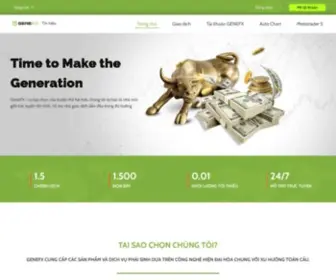 Genefx.com(Genefx) Screenshot