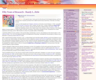 Geneimprint.com(Geneimprint : Home) Screenshot