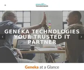 Genekatechnologies.com(Geneka Technologies) Screenshot