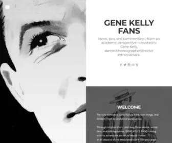 Genekellyfans.com(Fansite featuring news) Screenshot