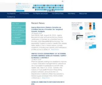 Genelex.com(Pharmacogenetics Makes Precision Medicine Possible) Screenshot