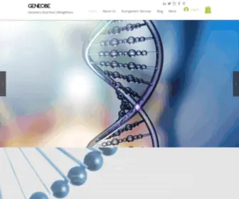 Geneobe.com(Genetics) Screenshot