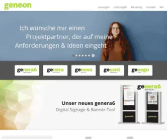 Geneon.de(Willmy MediaGroup) Screenshot