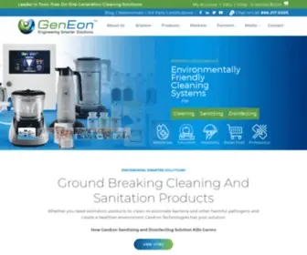 Geneontechnologies.com(Sustainable and Chemical) Screenshot