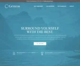 Geneoswealth.com(Geneos Wealth Management) Screenshot