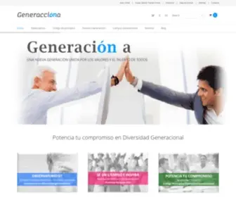 Generacciona.org(Queremos accionar y unir el talento de todas las generaciones) Screenshot