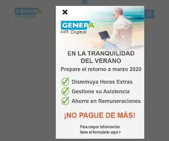 Genera.cl(Control de asistencia) Screenshot