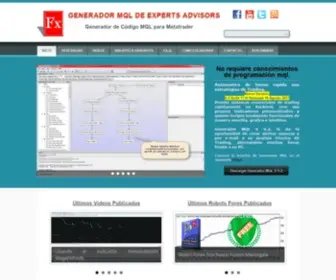 Generador-MQL.com(Generador MQL de Experts Advisors) Screenshot
