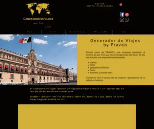 Generadordeviajes.com(Generador de viajes) Screenshot