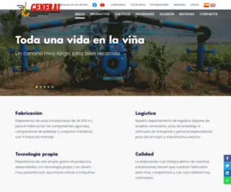 General-Agricola.es(COMPONENTES AGRICOLAS GENERAL S.L) Screenshot