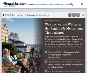 General-Anzeiger-Bonn.de(Aktuelle Nachrichten) Screenshot