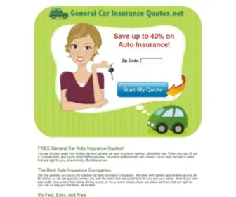 General-Car-Insurance-Quotes.net(General Car Insurance Quotes) Screenshot