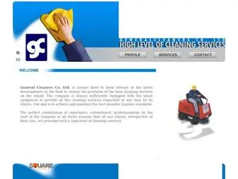 General-Cleaners.com(General Cleaners Company Limited) Screenshot