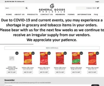 General-Goods.com(General Goods) Screenshot